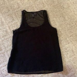 Fun and flirt sleeveless top, size small